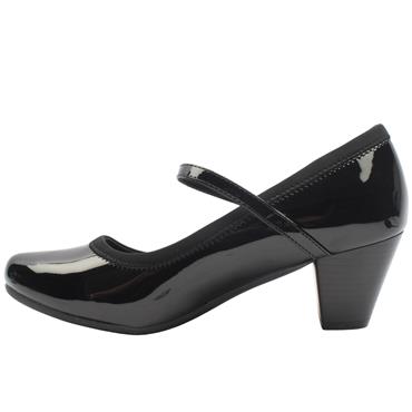 NINE TO FIVE 5019 3 SHOE - BLACK PATENT